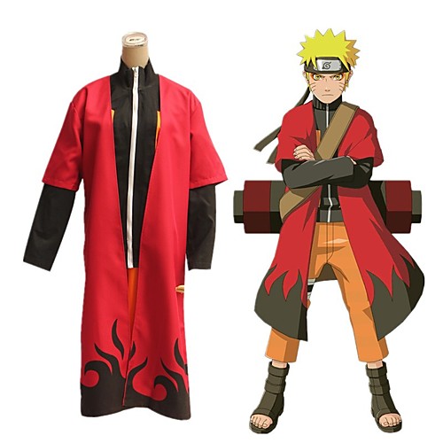 

Inspired by Naruto Uzumaki Boruto Anime Cosplay Costumes Japanese Outfits Cloak For Women's Men's