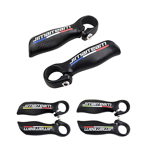 

JIMAITEAM Carbon Fiber Bike Handlebar Armrest Bars 31.8 mm 580-760 mm Anti-Slip Cycling Lightweight Materials Mountain Bike MTB Cycling Black / Yellow Black Green 3K Matt / Ergonomic