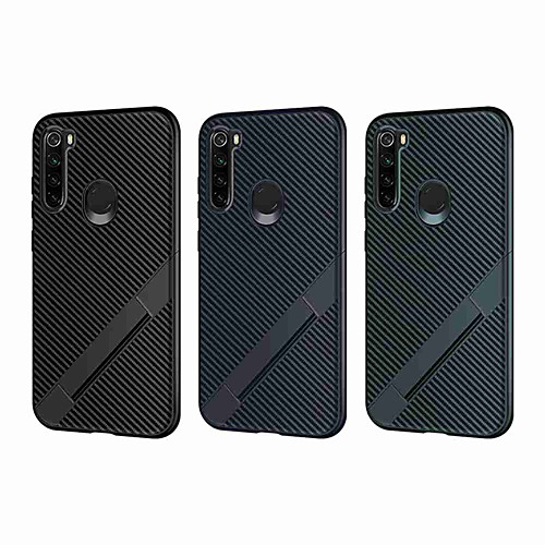 

Case For Xiaomi Redmi Note 8T / Redmi Note 8 / Redmi Note 8 Pro Shockproof / with Stand Back Cover Solid Colored TPU for Redmi 8 / Redmi 8A / Mi CC9E / Mi CC9 Pro