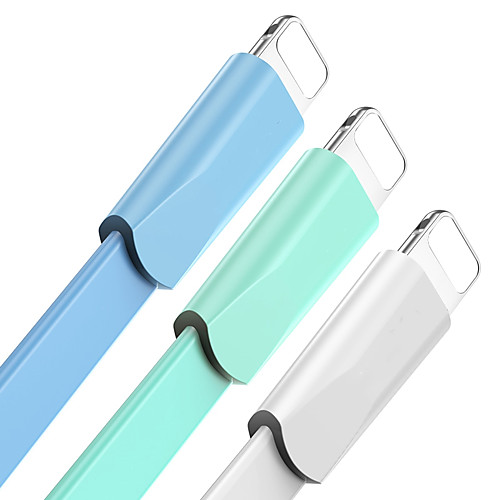 

1.2M For iPhone 8 11 Pro Max cable Data Sync Flat Cable for iPhone XS MAX XR X 7 6 6s 5s SE 5 Cord Fast Charging Light wire