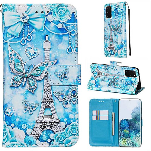

Case For Samsung Galaxy A90/Galaxy A80/Galaxy A50s Wallet / Card Holder / with Stand Full Body Cases Butterfly / Eiffel Tower PU Leather For Galaxy A51/A71/S20/S20 Plus/S20 Ultra/A10S/A20S/A30S