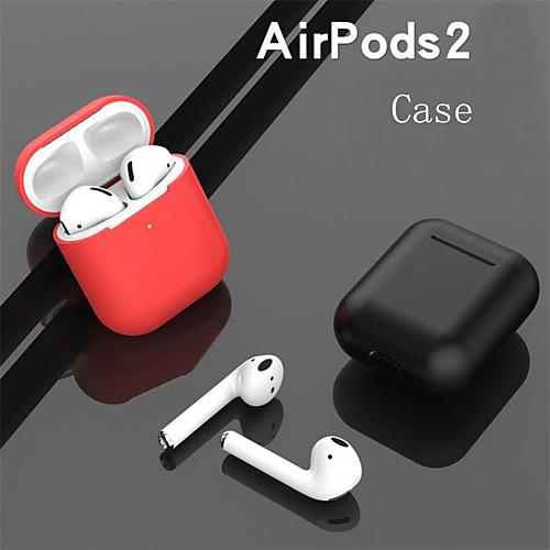 

Soft Silicone Cases For Apple Airpods 2 Protective Bluetooth Earphone Cover For Apple Air Pods Charging Box Bags