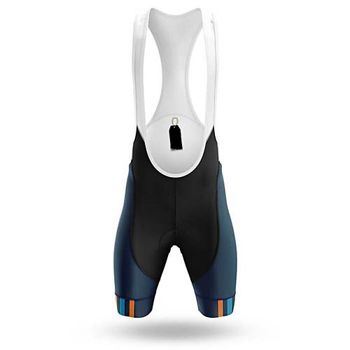 

21Grams Men's Cycling Bib Shorts Spandex Bike Bib Shorts Pants Padded Shorts / Chamois Quick Dry Breathable Sports Solid Color Black / Blue Mountain Bike MTB Road Bike Cycling Clothing Apparel Bike