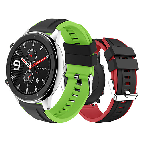 

1 Pcs Watch Band 22mm Silicone Wrist Strap for Xiaomi Huami Amazfit GTR 47mm