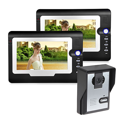 

Wired 7 Inch Hands-free 800480 Pixel One To Two Video Doorphone