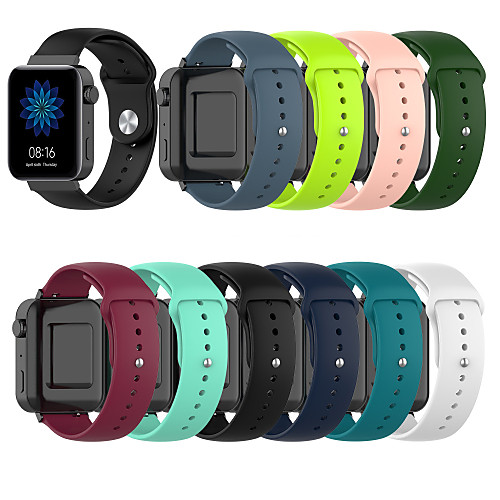 

18mm Watch Band for Mi Smartwatch Xiaomi Sport Band Silicone Wrist Strap