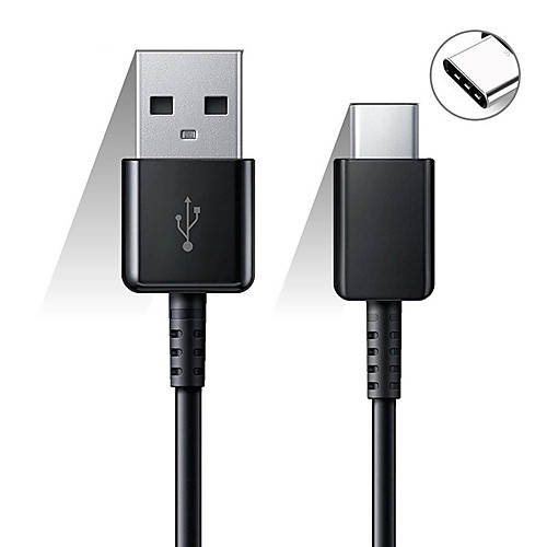 

USB Type C Cable 2A Fast Charger Data 120CM Wire for Samsung Galaxy S8 S9 Plus Note8 C5 C7 C9 Pro S8 Active A3 A5 A7 2017