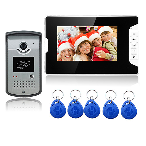 

Wired 7 Inch Hands-free 800480 Pixel One To One Video Doorphone