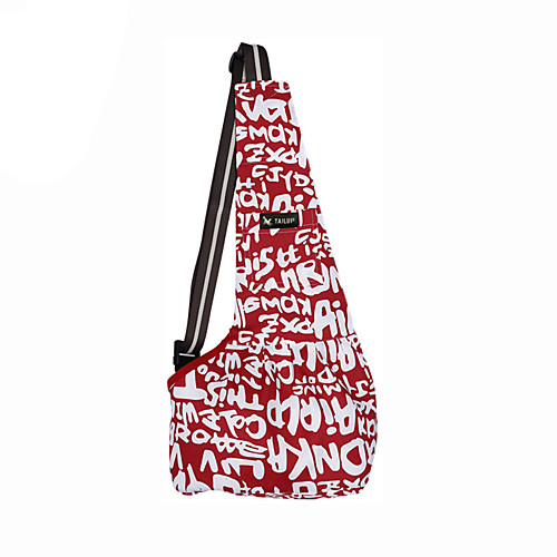 

Cat Dog Carrier Bag & Travel Backpack Front Backpack Shoulder Messenger Bag Sling Shoulder Bag Portable Oxford Fabric Small Dog Stripe Red / White White / Blue