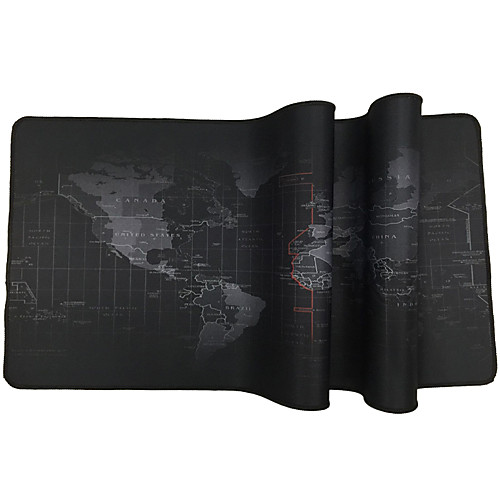 

Extra Large Mouse Pad Old World Map Gaming Mousepad Anti-slip Natural Rubber Gaming Mouse Mat with Locking Edge