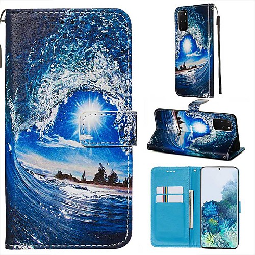 

Case For Samsung Galaxy A90/Galaxy A80/Galaxy A50s Wallet / Card Holder / with Stand Full Body Cases Scenery PU Leather For Galaxy A51/A71/S20/S20 Plus/S20 Ultra/A10S/A20S/A30S
