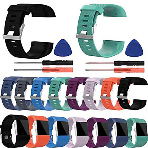 

Smart Watch Band for Fitbit 1 pcs Sport Band TPE Replacement Wrist Strap for Fitbit Surge