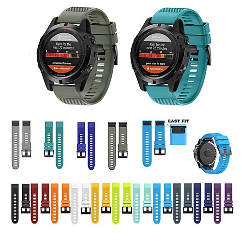

Watch Band for Fenix 5x Garmin Sport Band Silicone Wrist Strap