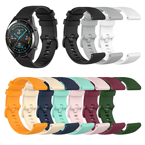 

Watch Band for Huawei Watch GT2 46mm / Huawei Watch GT2 42mm Huawei Sport Band Silicone Wrist Strap
