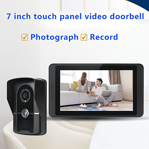 

Wired 7 Inch Hands-free 800480 Pixel One To One Video Doorphone