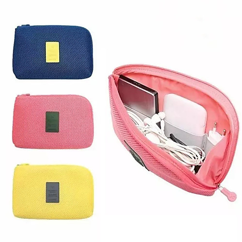 

Portable Kit Case Storage Bag Digital Gadget Devices USB Cable Earphone Pen Bag Travel Storage Bag for Digital Data