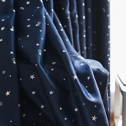 

Two Panel Children's Room Living Room Bedroom Dining Room Embroidered Curtain