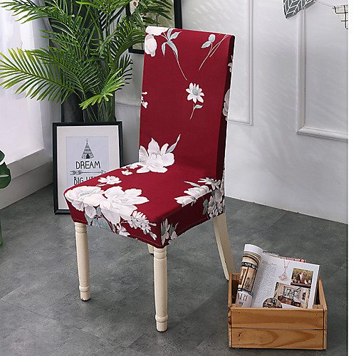 

Chair Cover Geometric Printed Polyester Slipcovers