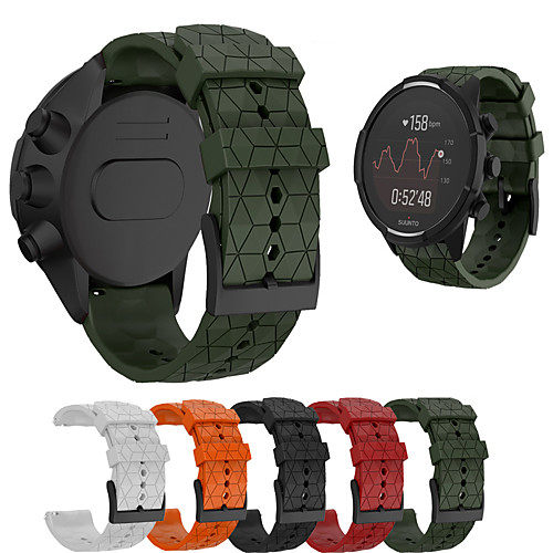 

Watch Band for SUUNTO 9 Suunto Modern Buckle Silicone Wrist Strap