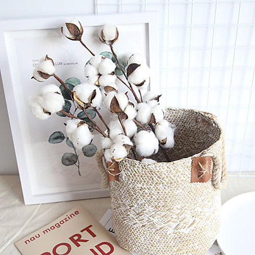 

Real Cotton Home Decoration Wedding ins Air Dried Flower Home Decoration 1 Bouquet 53cm