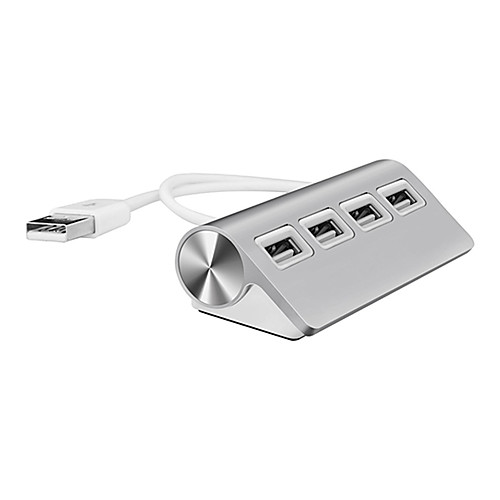 

LITBest 4 Ports USB 2.0 HUB Aluminum USB Hub for iMac MacBooks PC and Laptop