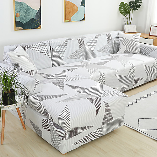 

Sofa Cover Couch Cover Furniture Protector Soft Stretch Sofa Slipcover Spandex Jacquard Fabric Super Strechable Cover Fit for Armchair/Loveseat/Three Seater/Four Seater/L Shape Sofa Easy to Install