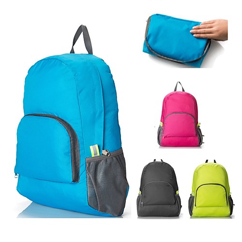 

20 L Hiking Backpack Quick Dry Outdoor Hiking Special Material Fuchsia Blue Green