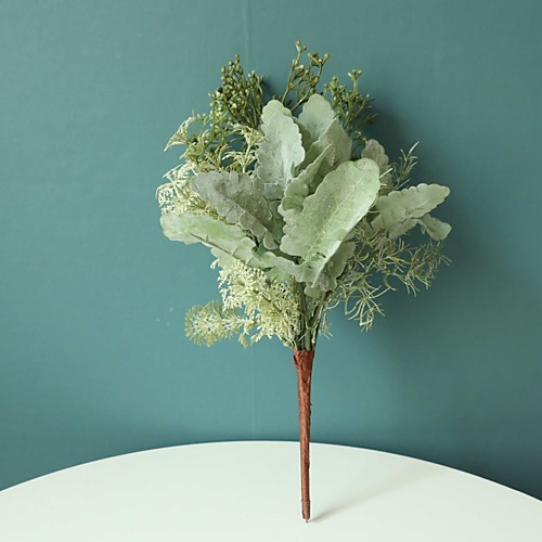 

Artificial Flowers 1 Branch Classic Simple Style Pastoral Style Plants Eternal Flower Tabletop Flower