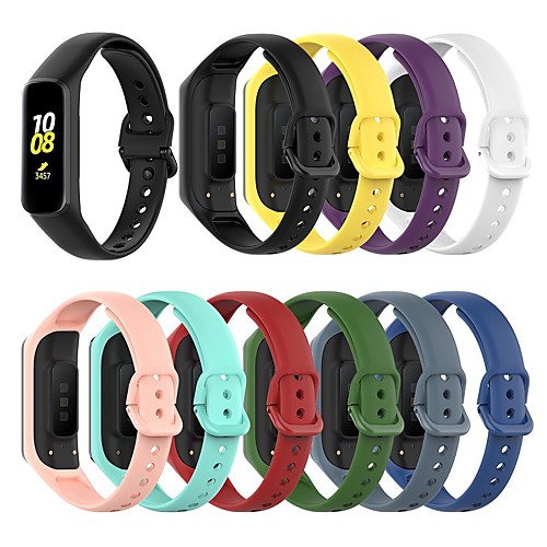 

Watch Band for Galaxy fit e R375 Samsung Galaxy Modern Buckle Silicone Wrist Strap