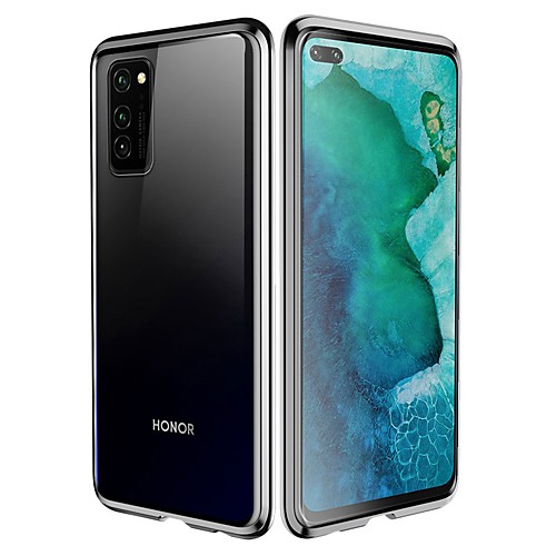 

Double Sided Magnetic Case For Huawei Nova 6 /Honor V30 /P Smart Z Shockproof / Transparent Tempered Glass / Metal Case For Huawei Mate 30 Pro / Honor 9X Pro / Y9 Prime (2019) / Honor 20 pro/ Honor 8X