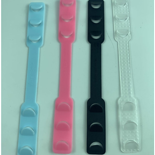 

Universal Mask Size Extending Hook Child Adult Slip Wearing Masks Snap Extender Headphone Cable Winder Charging Cable Winder