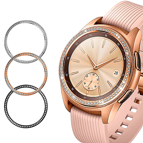 

Fashion Bling Bezel For Samsung Galaxy Watch 42mm/46mm Case Gear S3 Frontier/Classic/S2/Sport Adhesive Cover band Accessories 46/42