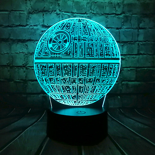 

Big Movie 3D LED Light USB Astro Cartoon Colorful Bulb Ball Atmosphere Lava Night Light Lighting Gift