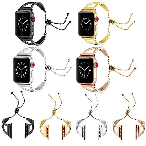

Watch Band for Apple Watch Series 5 / Apple Watch Series 4 / Apple Watch Series 3 Apple Jewelry Design Stainless Steel Wrist Strap