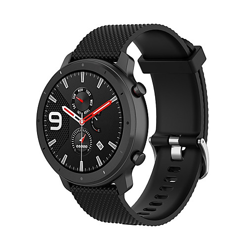 

Watch Band for TicWatch Pro / TicWatch S2 / TicWatch E2 TicWatch Classic Buckle Silicone Wrist Strap