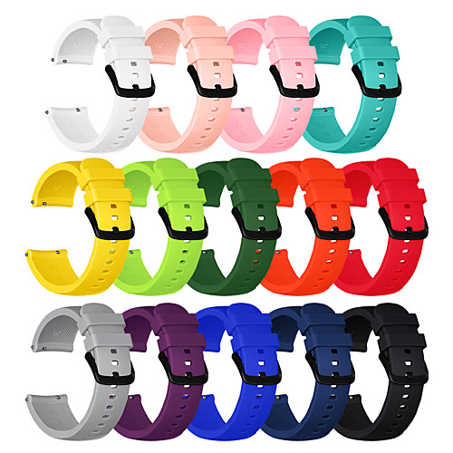

Watch Band for Gear Sport / Gear S2 Classic / Samsung Galaxy Watch 42mm Samsung Galaxy Sport Band Silicone Wrist Strap