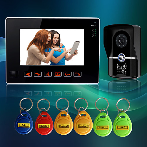 

Wired 9 Inch Hands-free 800480 Pixel One To One Video Doorphone
