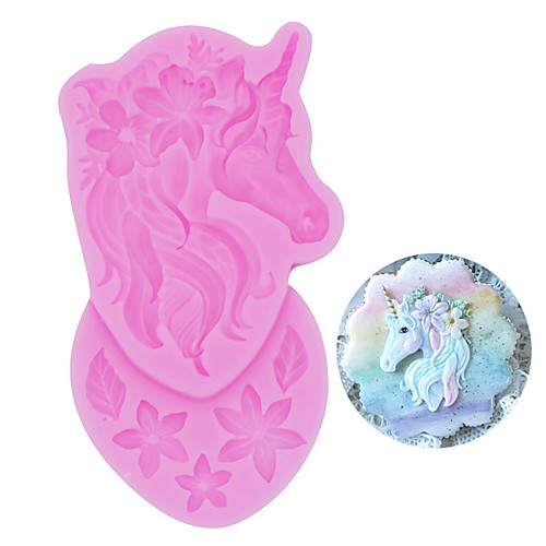 

DIY Cake Decorating Unicorn Silicone baking pastry Mold