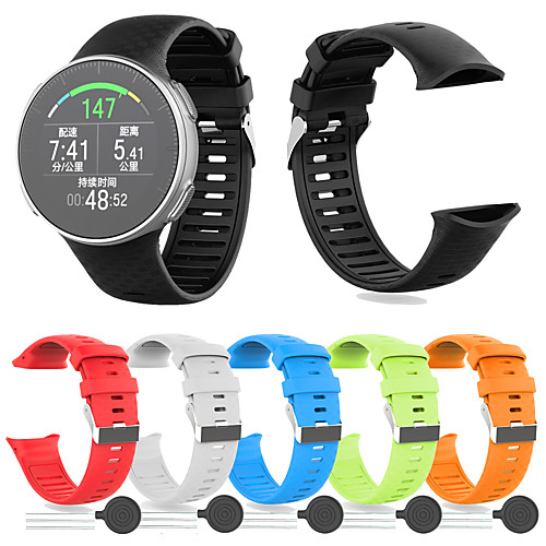 

Smart Watch Band for Polar 1 pcs Sport Band Silicone Replacement Wrist Strap for POLAR VANTAGE V
