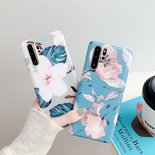 

Case For Huawei scene map P30 P30 Lite P30 Pro Mate 30 Mate 30 Pro retro flower pattern matte TPU material IMD process all-inclusive mobile phone case MYL