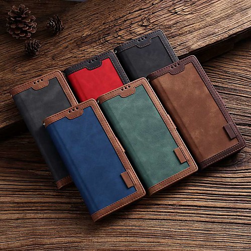 

Case For Samsung Galaxy A30/Galaxy A50/Galaxy A20 Wallet / Card Holder / with Stand Full Body Cases Solid Colored PU Leather For Galaxy A20S/A20E/A50S/A70/A40/A51/A71/A81/A91/A01/A11/A21/A41/A70E