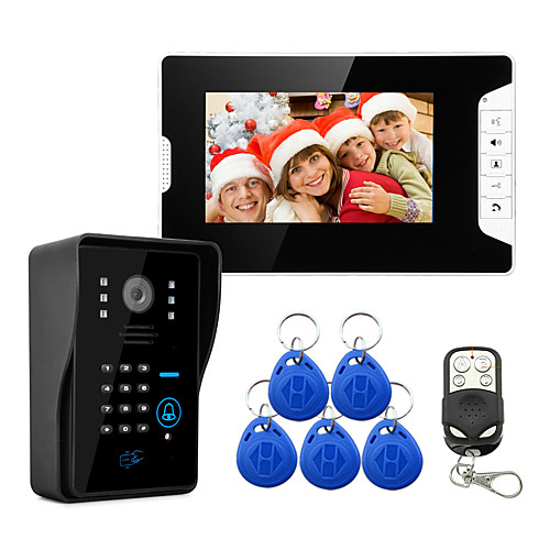 

Wired 7 Inch Hands-free 800480 Pixel One To One Video Doorphone