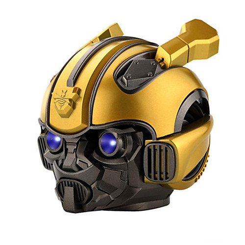 

LITBest Bumblebee Bluetooth Speaker Portable Wireless Loudspeaker LED Flashing Light BT mini Transformers Speaker