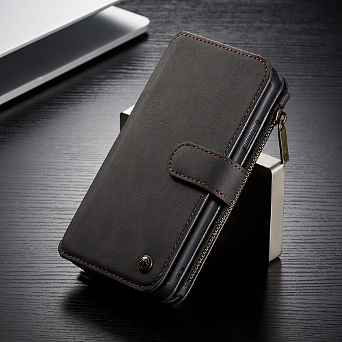 

CaseMe Multifunctional Magnetic Luxury Business Leather Flip Phone Case For Samsung Galaxy Note 10 / Note 10 Plus / Note 9 With Wallet Card Slot Stand Detachable Case Cover