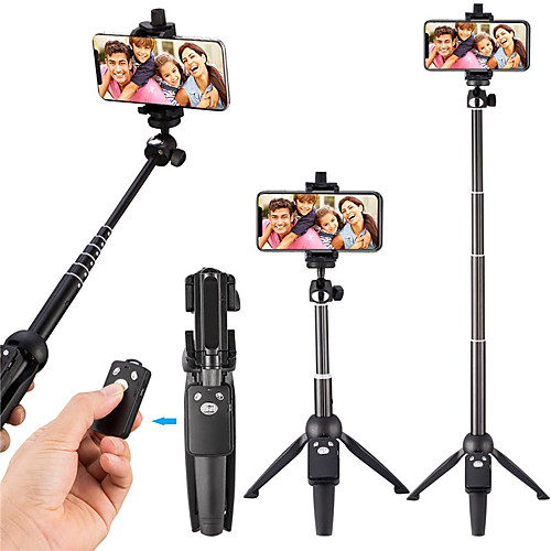 

Selfie Stick Tripod 40-Inch Wireless Remote and Tripod Stand Monopod for iPhone X 8/8 Plus xiaomi huawei Bluetooth Selfie Stick