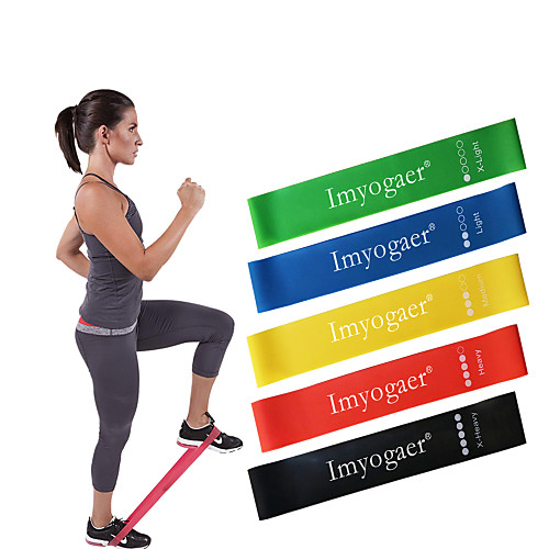 

Resistance Loop Exercise Bands Resistance Bands Sports Emulsion Pilates Exercise & Fitness Gym Workout Adjustable Durable Resistance Training Myofascial Release, Trigger Point Therapy, Muscle Knots