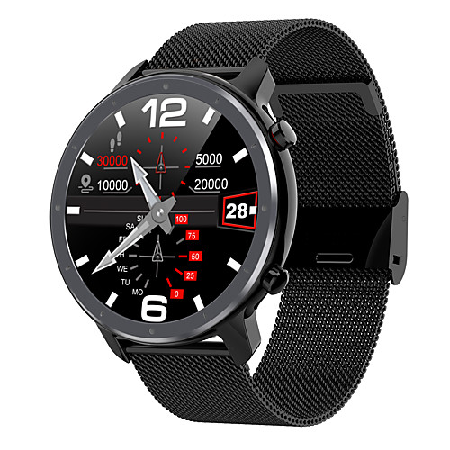 

L11 Fitness Tracker Support ECGPPG/ Blood Pressure/ Blood Oxygen Monitoring IP68 Waterproof Smartwatch for Samsung/ Iphone/ Android Phones
