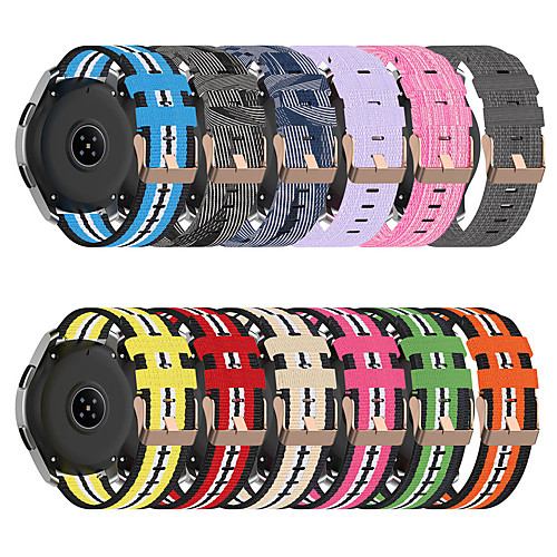 

Watch Band for Samsung Galaxy Watch Active/active/galaxy watch 42mm/S2 classic/Gear Sport Band Nylon Wrist Strap