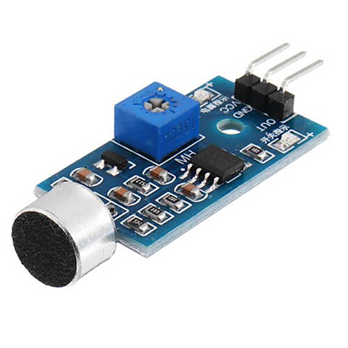 

Microphone Sound Sensor Module Voice Sensor High Sensitivity Sound Detection