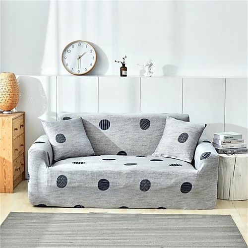 

Sofa Cover Stretch Slipcovers Soft Durable Geometric Print Couch Cover Washable Furniture Protector Armchair/Loveseat/Three Seater/Four Seater/L shaped sofa